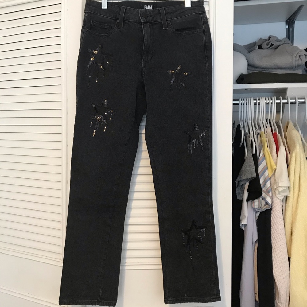 Paige Black Denim Jeans